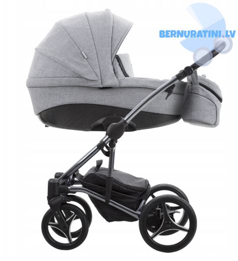 BEBETTO TITO Premium - DARK 02 Bērnu universālie rati